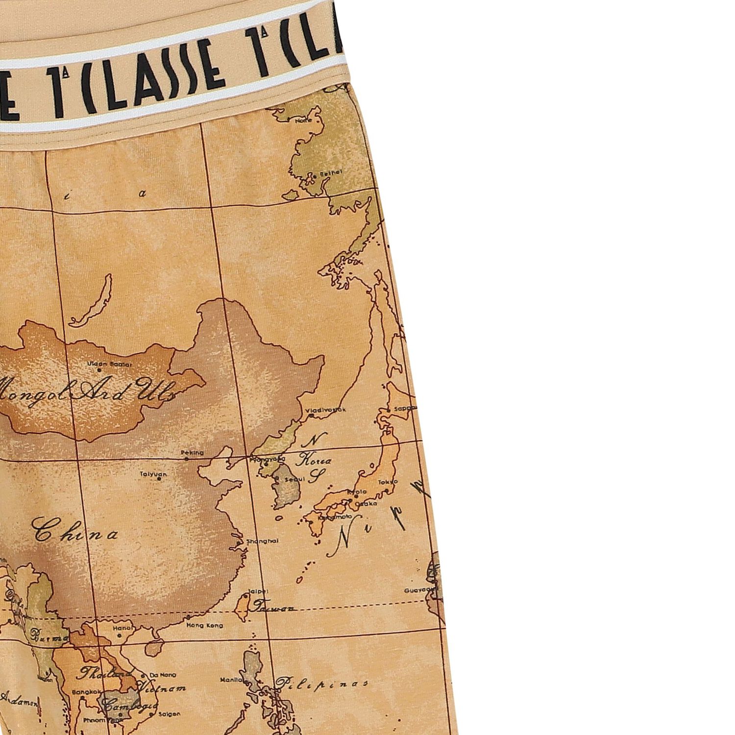 ليغنز بنات بطبعة خريطة باللون البيج, 1, hi-res image number null