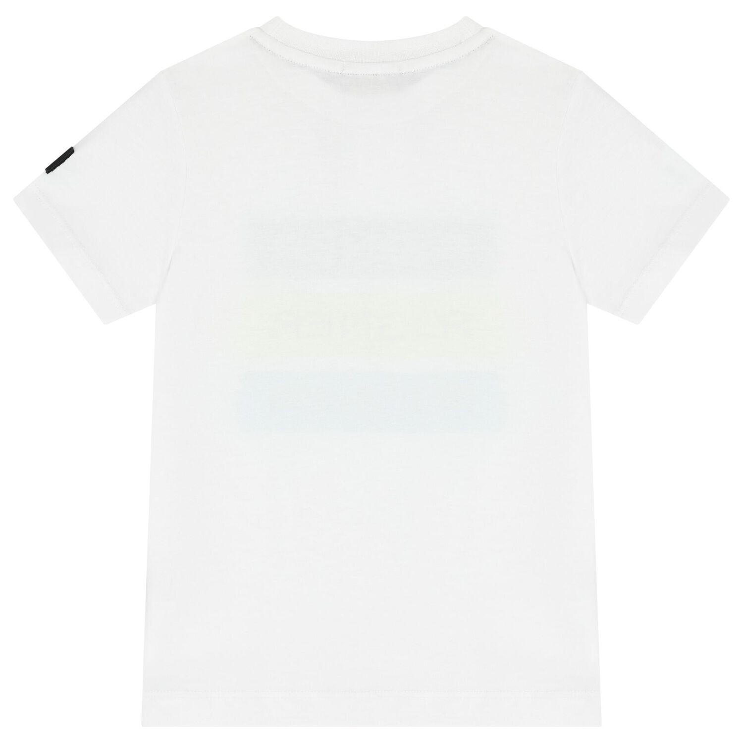 Boys White Logo T-Shirt, 1, hi-res