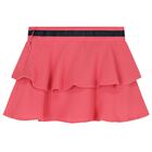 Girls Pink Flared Skirt, 1, hi-res