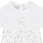 رومبير بنات مكشكش باللون الابيض والبيج, 1, hi-res