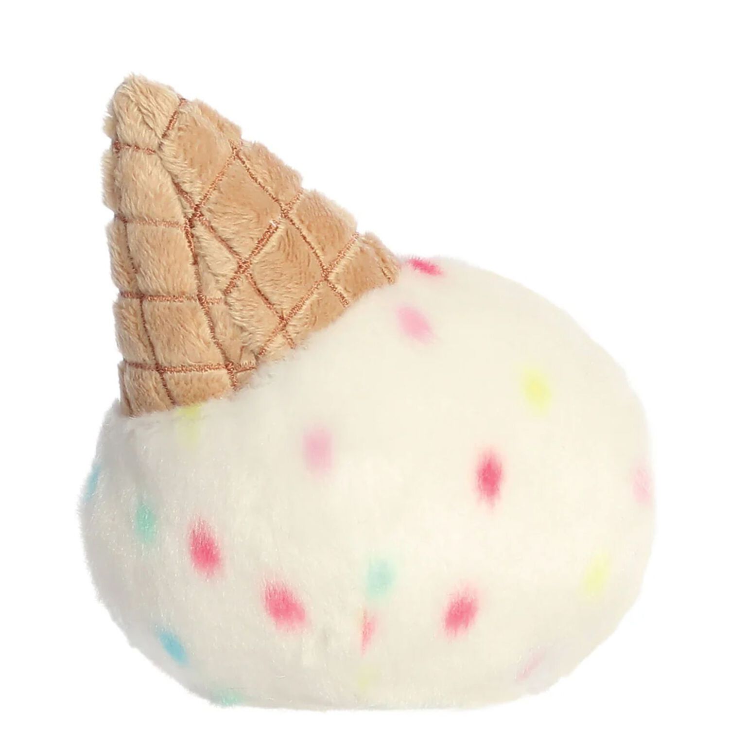 Palm Pals Ivory Sprinkle Ice Cream Soft Toy ( 13cm ), 1, hi-res