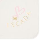 بطانية بنات بطبعة قلب باللون الأبيض, 1, hi-res