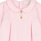 Baby Girls Pink Logo Babygrow, 2, hi-res