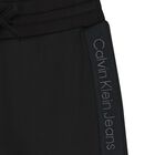 بدلة رياضية أولاد  بالشعار باللون الأسود, 1, hi-res