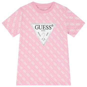 Girls Pink Logo T-Shirt