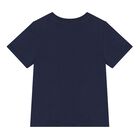 Baby Boys Navy Blue Polo Bear T-Shirt, 1, hi-res
