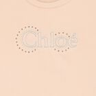 تيشيرت بنات بالشعار باللون الوردى, 1, hi-res