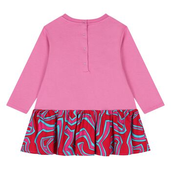 Younger Girls Pink Labirinto Dress