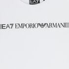 طقم شورت اولاد بالشعار باللون الابيض و الاسود , 1, hi-res