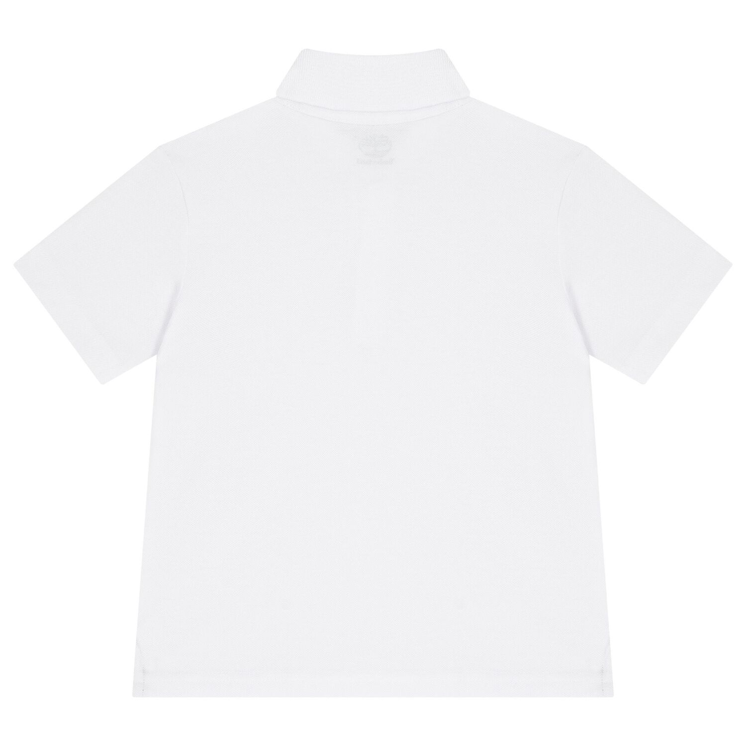 Boys White Logo Polo Shirt, 1, hi-res image number null