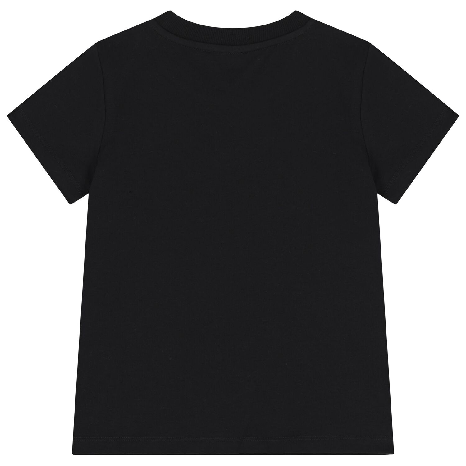 Girls Black Teddy Bear T-Shirt, 2, hi-res