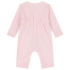 Baby Girls Pink GG Logo Romper Gift Set, 2, hi-res