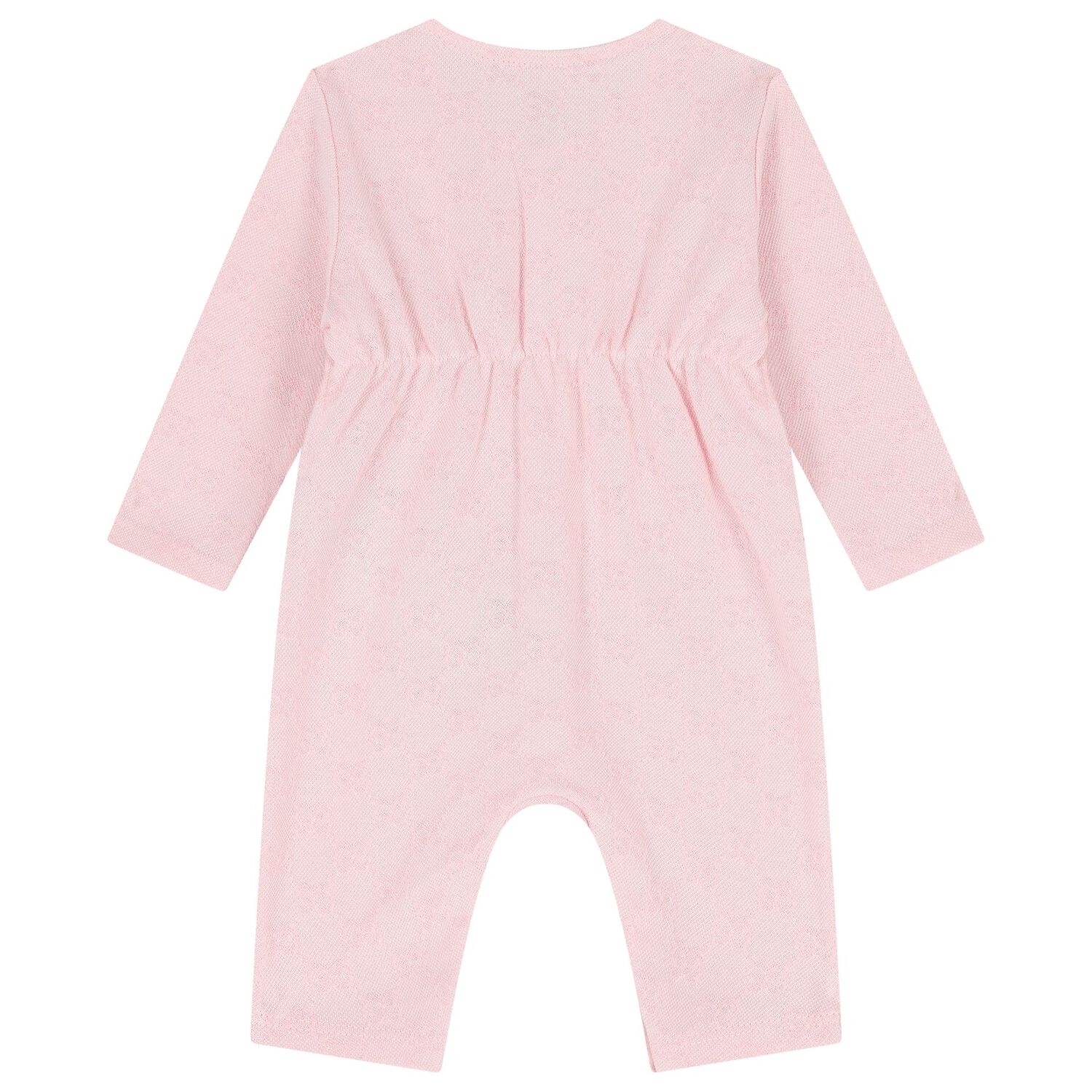 Baby Girls Pink GG Logo Romper Gift Set, 2, hi-res