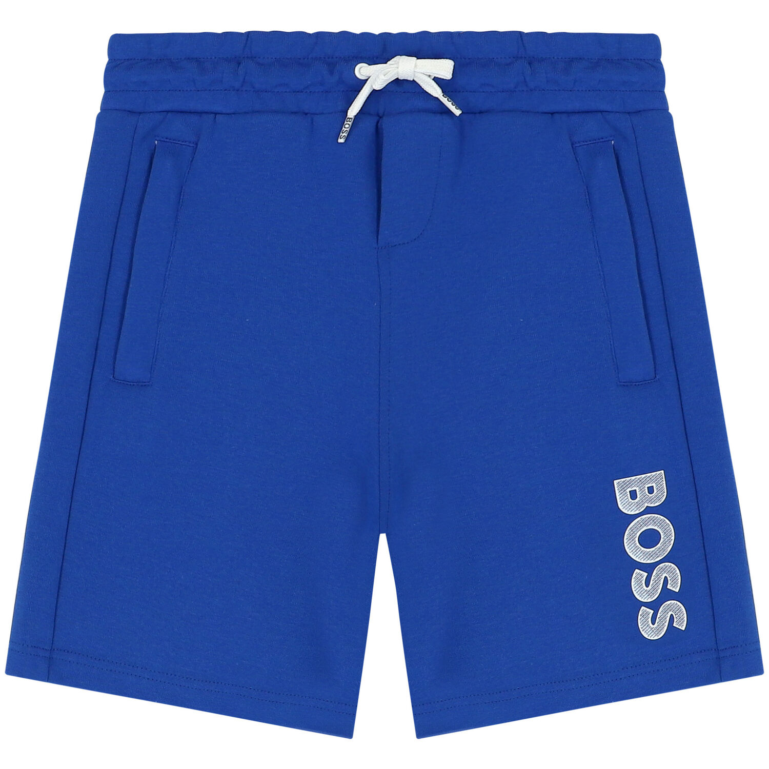 Boys Blue Logo Shorts, 1, hi-res image number null