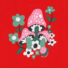 Girls Red Floral Sweatshirt, 1, hi-res