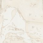 طقم افرول هديا  بطبعة الخريطة باللون العاجي والبيج , 4, hi-res