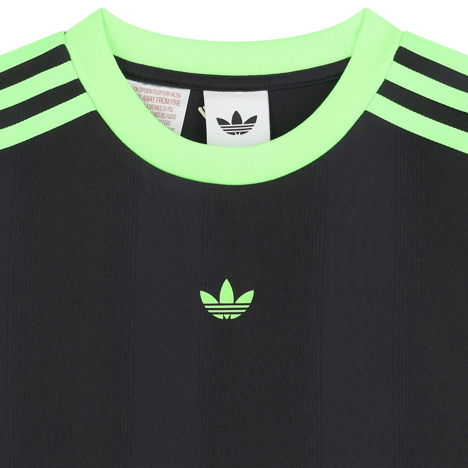 Black & Green Logo Shorts Set, 1, hi-res