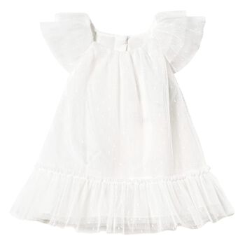 Baby Girls White Tulle dress