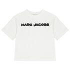 Boys White Logo T-Shirt, 2, hi-res