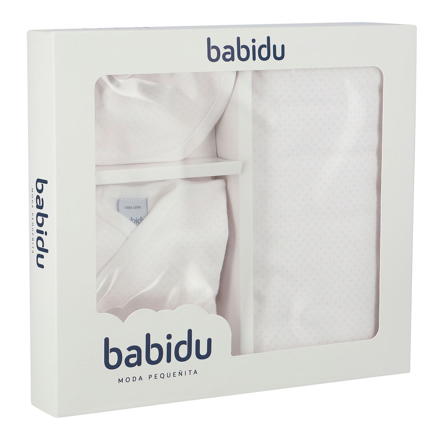 Girls White & Pink Dots Baby Gift Set, 2, hi-res image number null