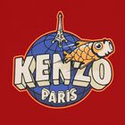 تيشيرت اولاد بالشعار باللون الاحمر , 1, hi-res