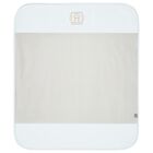 Baby Boys Blue & Gold Logo Blanket, 2, hi-res