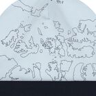 قبعة خريطة جغرافية باللون زرقاء داكنة وزرقاء للأولاد , 1, hi-res