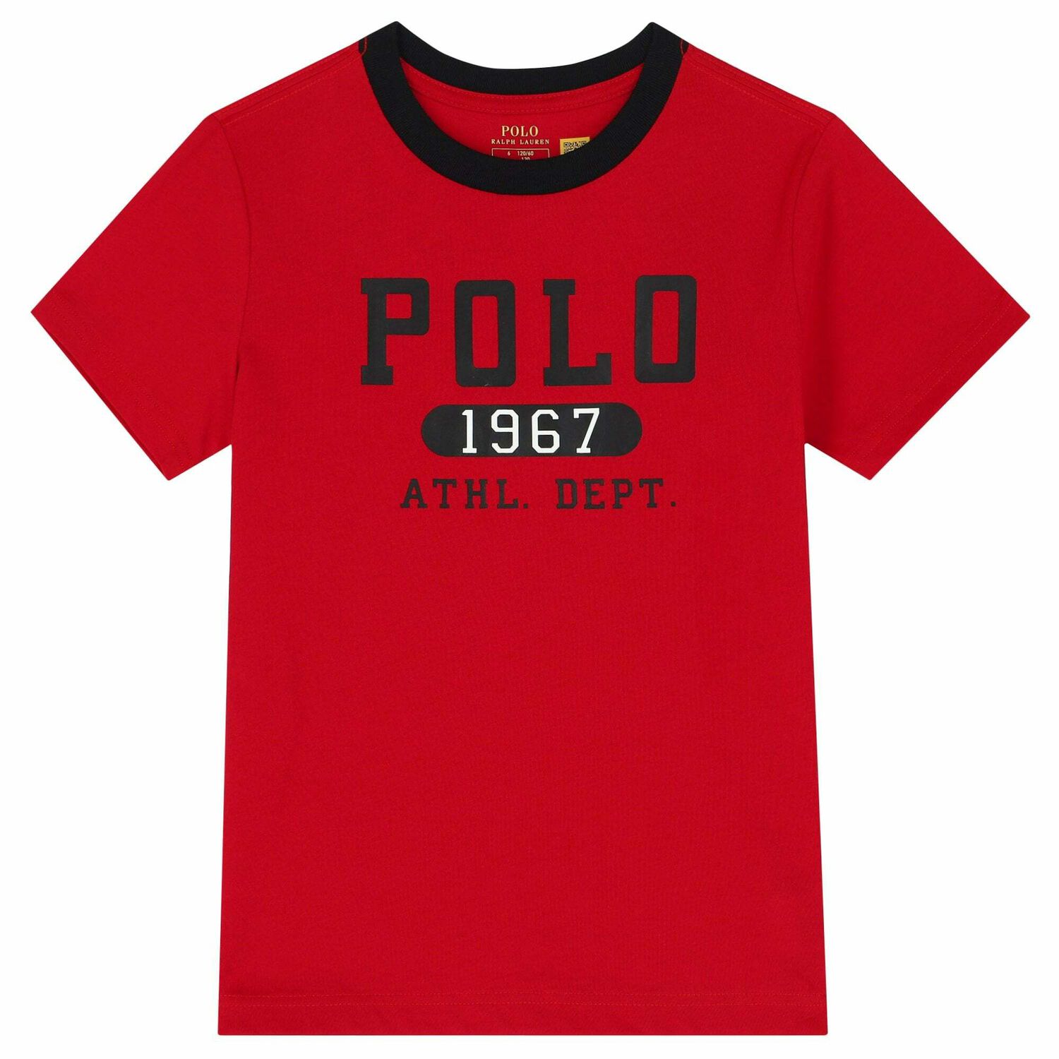 Boys Red Logo T-Shirt, 2, hi-res