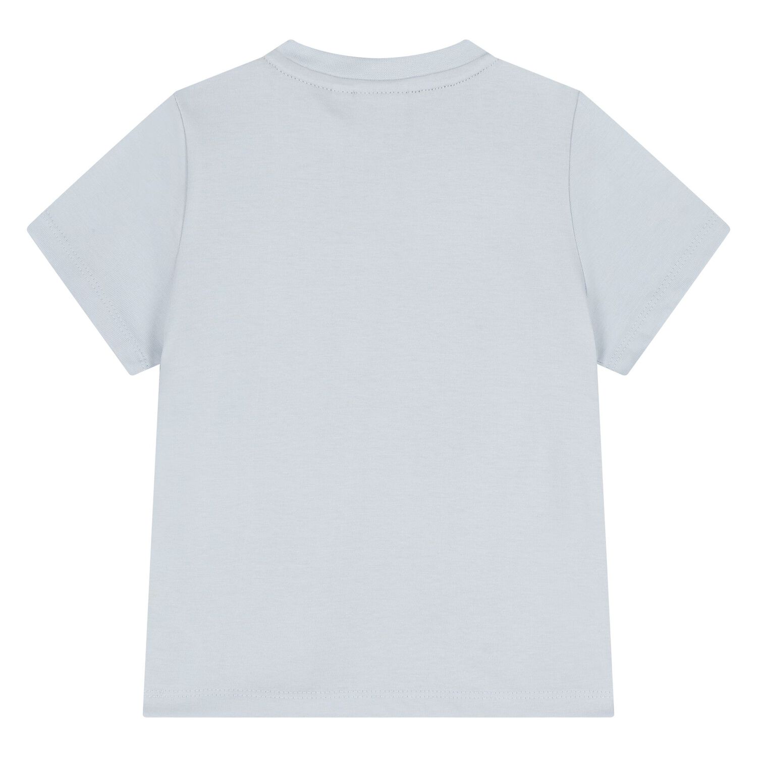 Younger Boys Mini Me Blue Logo T-Shirt, 1, hi-res