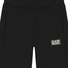 Boys Black Logo Joggers, 1, hi-res