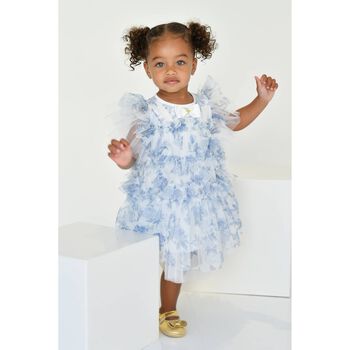 Baby Girls Blue Tulle Dress