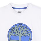 تيشيرت اولاد بالشعار باللون الابيض, 1, hi-res