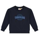 Boys Navy Blue Logo Sweatshirt, 1, hi-res