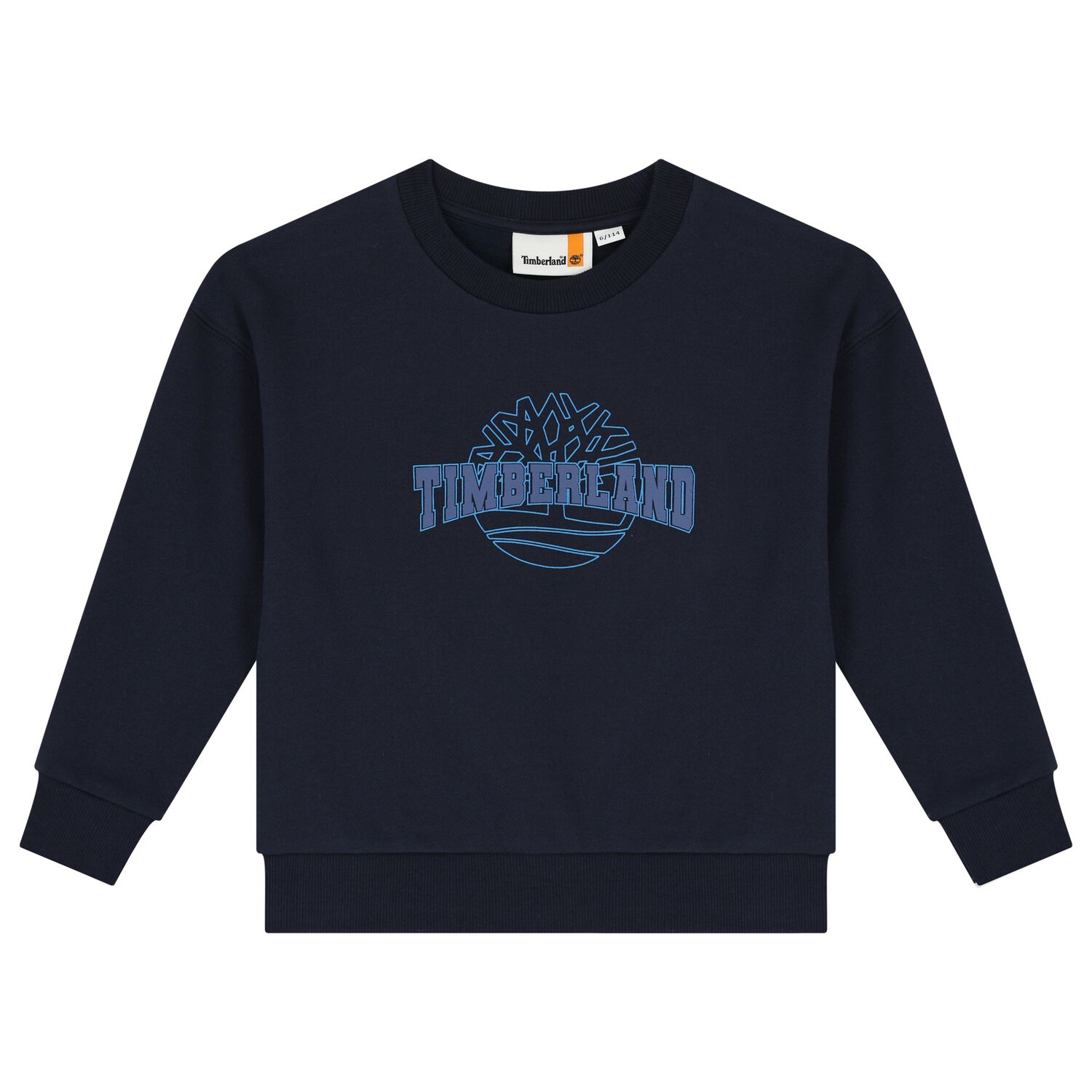 Boys Navy Blue Logo Sweatshirt, 1, hi-res image number null