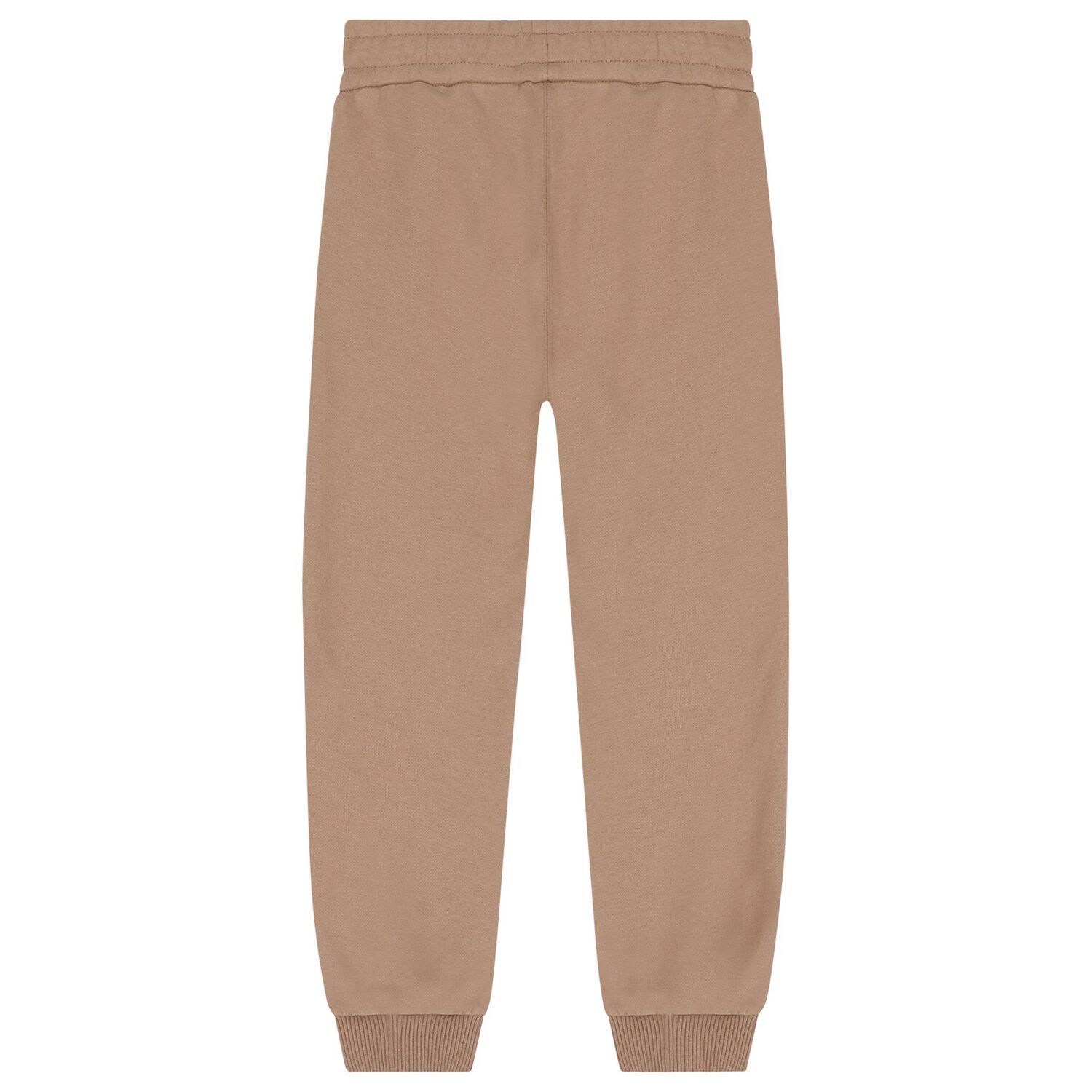 بنطلون رياضي بالشعار باللون البيج للبنات, 1, hi-res image number null