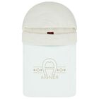 Baby Boys Blue & Gold Logo Nest, 2, hi-res