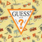 طقم شورت بشعار باللون أصفر وأزرق داكن للأولاد, 1, hi-res