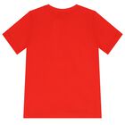 Boys Red Logo T-Shirt, 6, hi-res