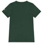 Boys Green Logo T-Shirt, 3, hi-res
