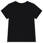 تيشيرت بشعار تيدي بير باللون الأسود, 6, hi-res