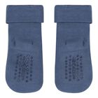 Baby Boys Blue Bear Hat & Socks Set, 1, hi-res