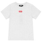 Boys Grey Logo T-Shirt, 1, hi-res