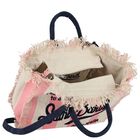 Girls Pink & Beige Colette Logo Tote Bag ( 30cm ), 1, hi-res