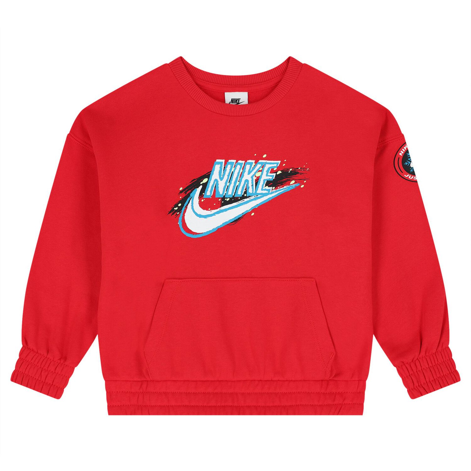Boys Red & Black Logo Tracksuit, 1, hi-res
