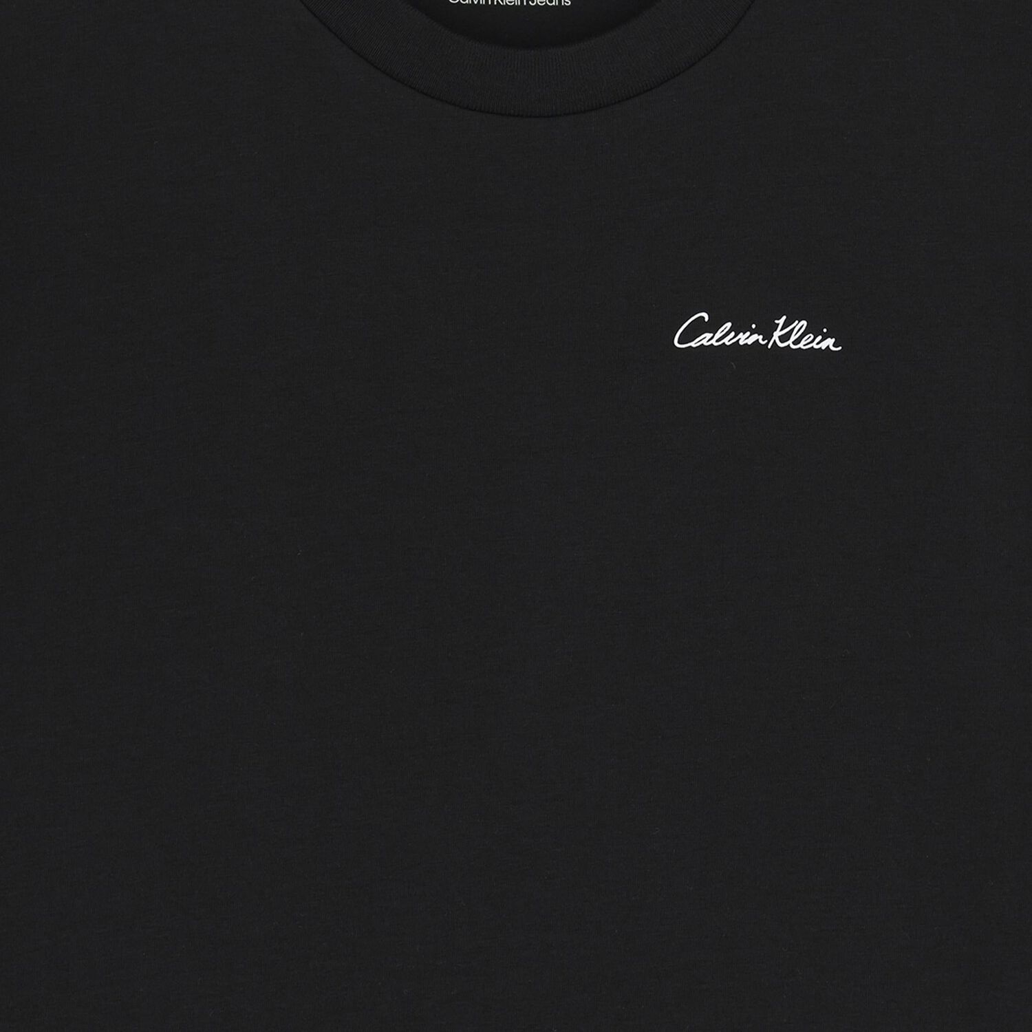 Boys Black Logo T-Shirt, 1, hi-res