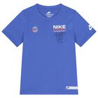 Boys Blue Logo T-Shirt, 1, hi-res