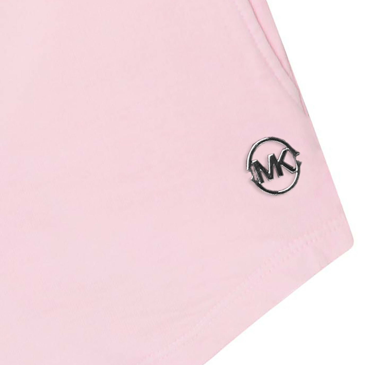 Girls Pink Logo Shorts, 1, hi-res