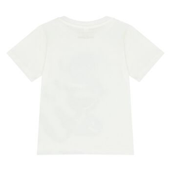 Younger Boys White Whales T-Shirt
