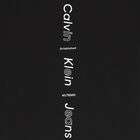 تيشيرت أولاد بالشعار باللون الأسود, 1, hi-res