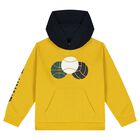 Boys Navy Blue, Grey & Yellow Tracksuit Set (3 Piece), 1, hi-res